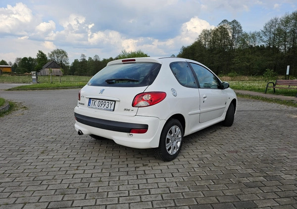 Peugeot 206 plus cena 11900 przebieg: 234857, rok produkcji 2012 z Przysucha małe 211